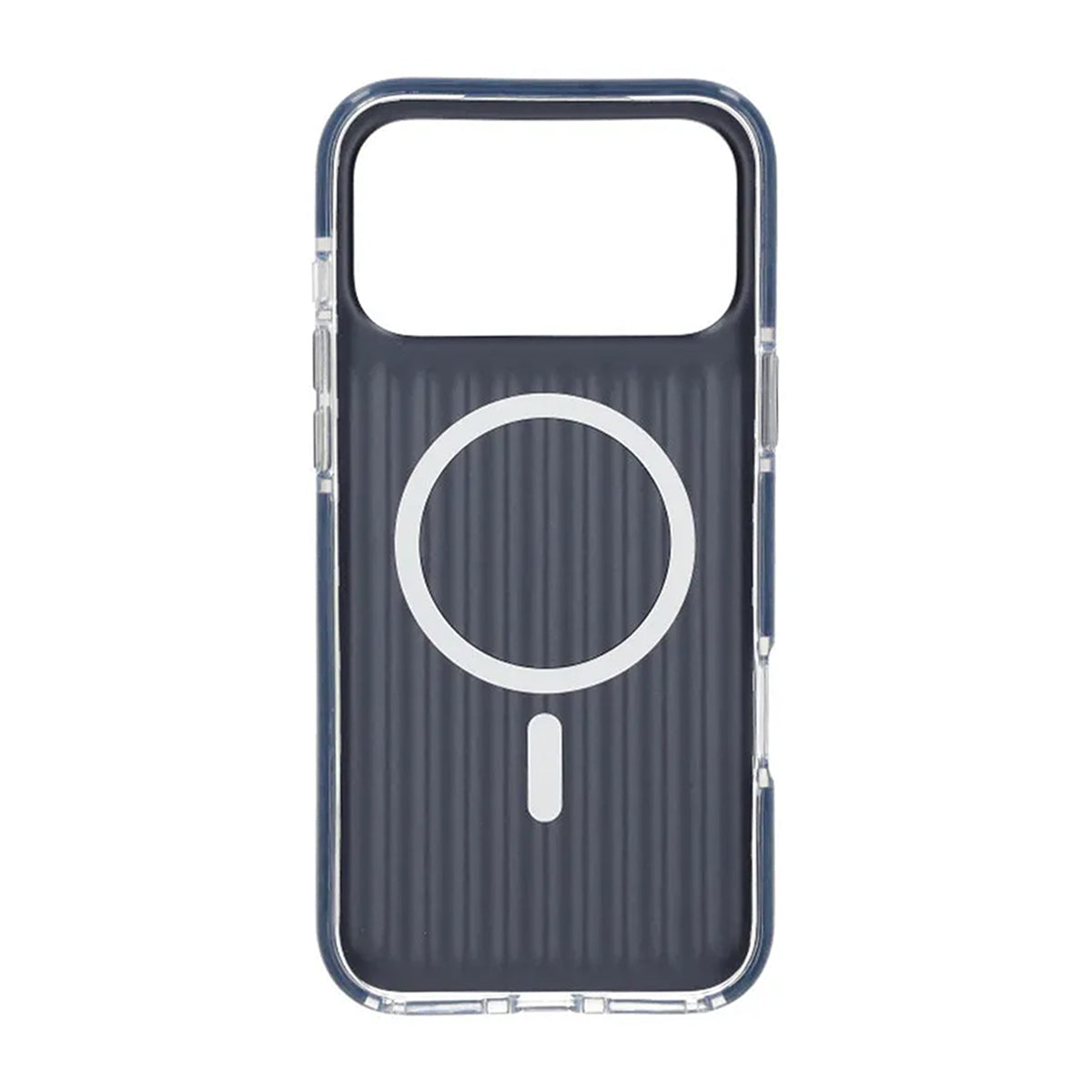 Mobilskal Korrugerad Magsafe för iPhone 17 Pro Max - Mörkblå image 3