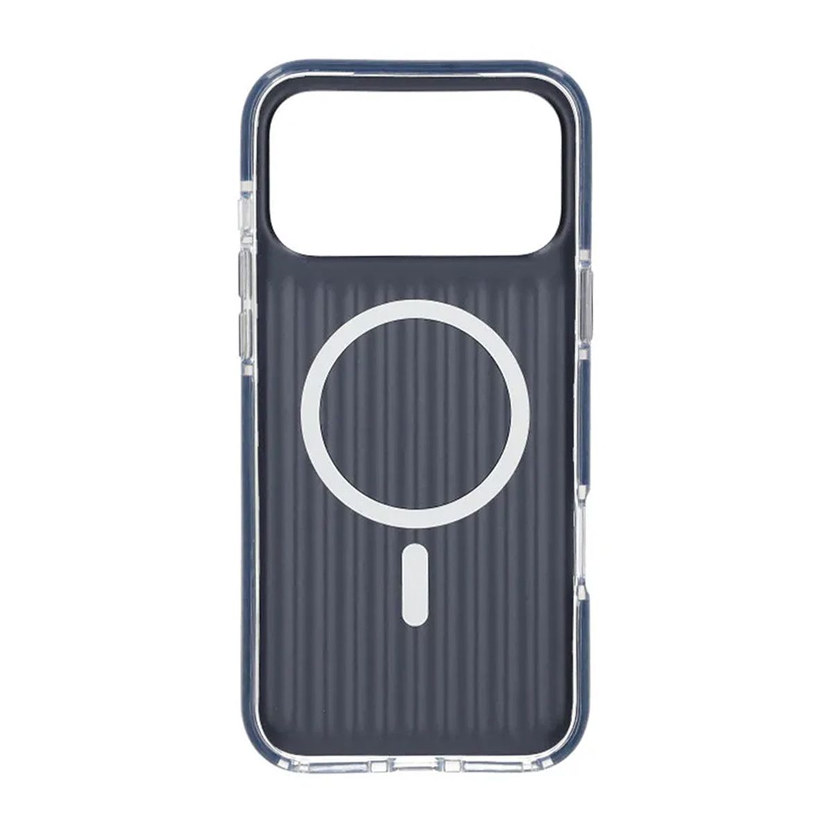 Mobilskal Korrugerad Magsafe för iPhone 17 Pro Max - Mörkblå image 3