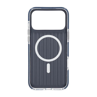 Mobilskal Korrugerad Magsafe för iPhone 17 Pro Max - Mörkblå image 3