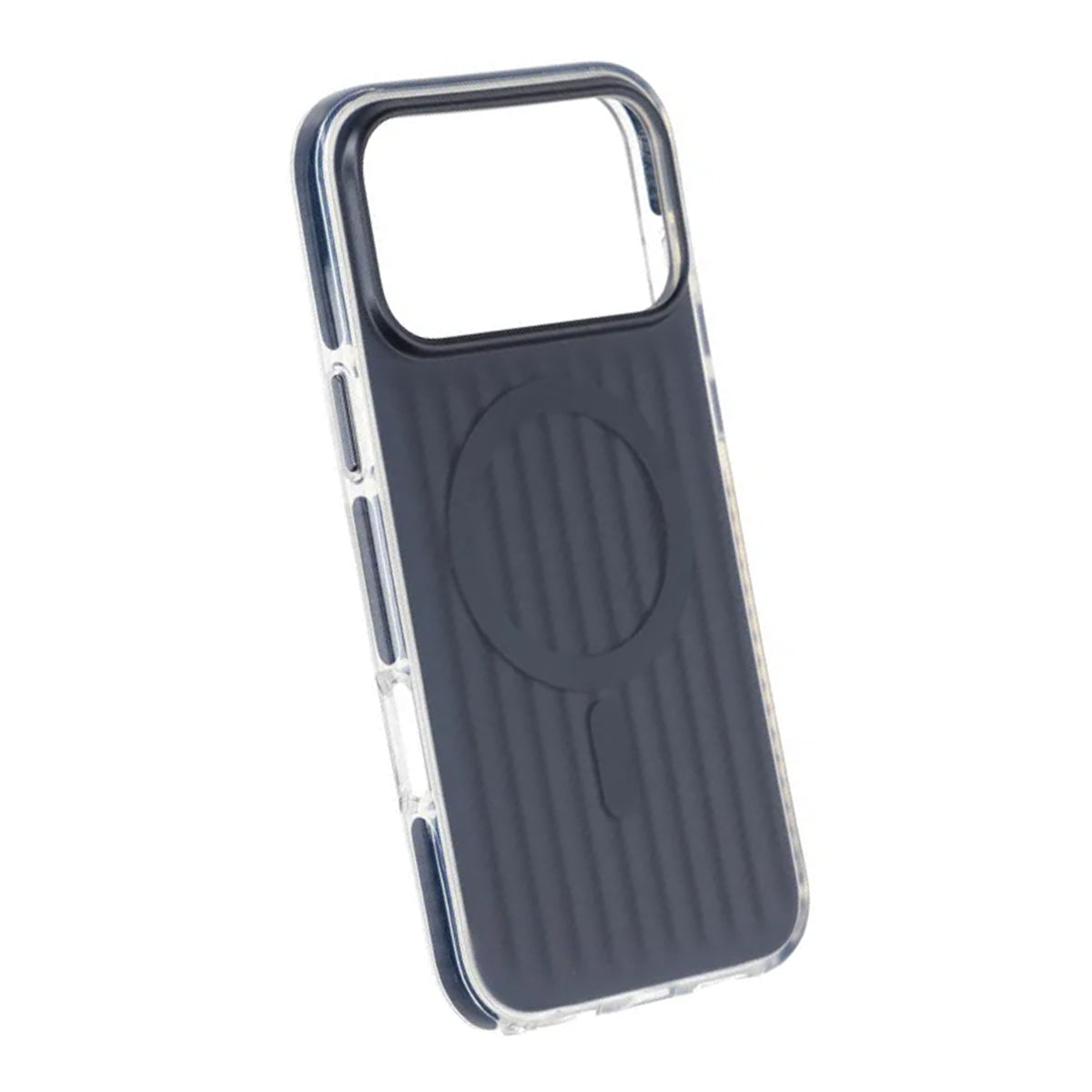 Mobilskal Korrugerad Magsafe för iPhone 17 Pro Max - Mörkblå image 4