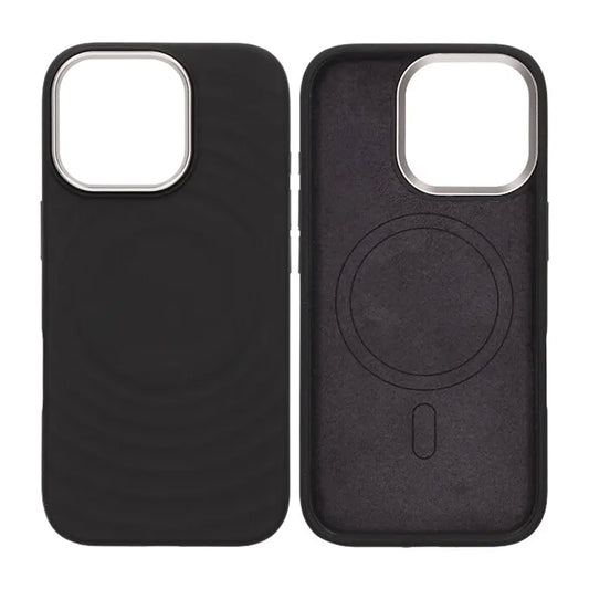 Mobilskal Silikon med Magsafe för iPhone 17 - Svart image 1