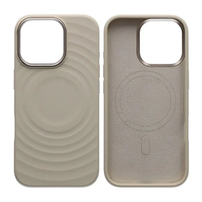 Mobilskal Silikon med Magsafe för iPhone 17 - Beige image 1