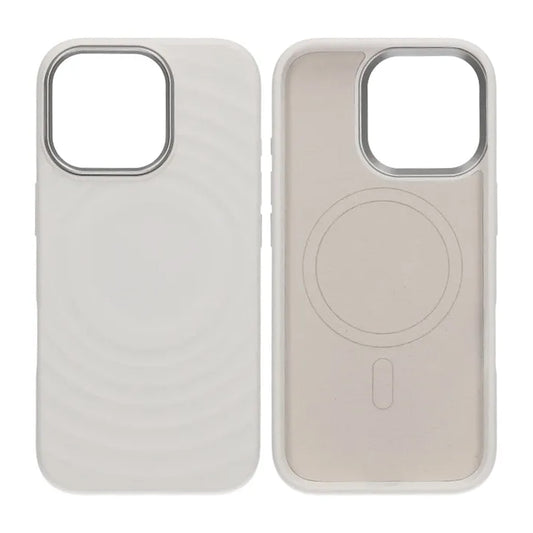 Mobilskal Silikon med Magsafe för iPhone 17 - Vit image 1