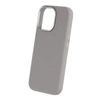 Mobilskal Silikon med Magsafe för iPhone 17 - Ljusgrå image 4