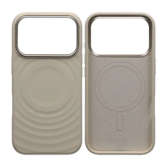 Mobilskal Silikon med Magsafe för iPhone 17 Pro - Beige image 1