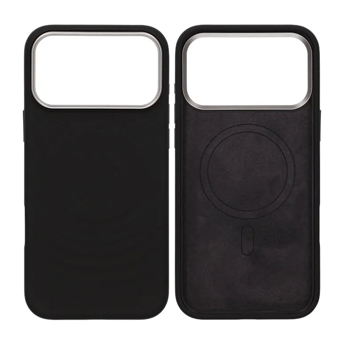 Mobilskal Silikon för iPhone 17 Pro Max - Svart image 1