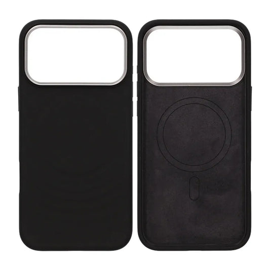 Mobilskal Silikon för iPhone 17 Pro Max - Svart image 1