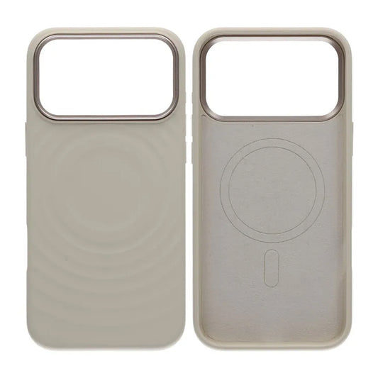 Mobilskal Silikon med Magsafe för iPhone 17 Pro Max - Beige image 1