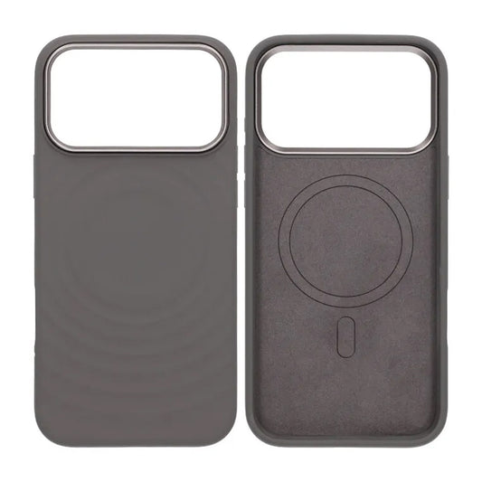 Mobilskal Silikon med Magsafe för iPhone 17 Pro Max - Mörkgrå image 1