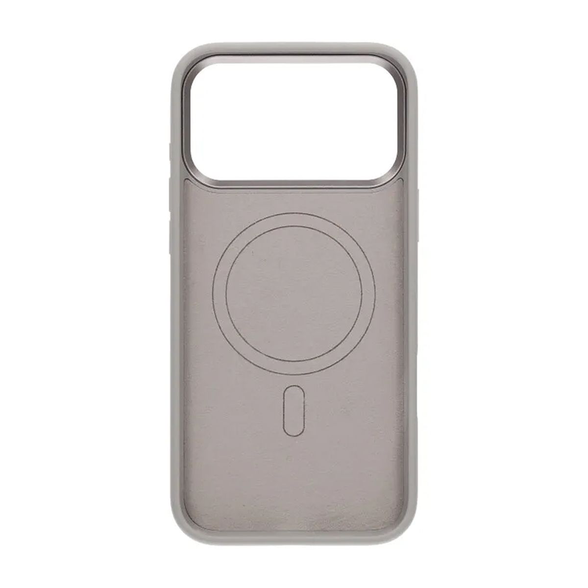 Mobilskal Silikon med Magsafe för iPhone 17 Pro Max - Ljusgrå image 3