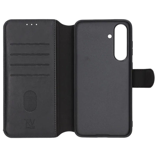 Rvelon Plånboksfodral för Samsung S25 FE - Svart image 2