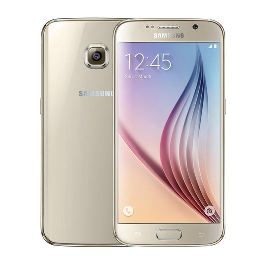 Begagnad Galaxy S6 32GB Gold Platinum - Bra skick (B) image 1