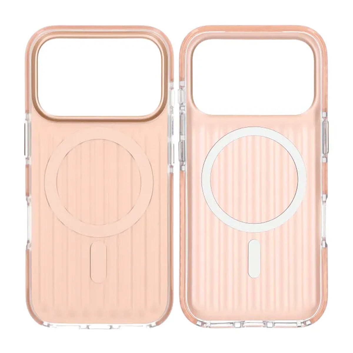 Mobilskal Korrugerad Magsafe för iPhone 17 Pro Guld - Guld image 1