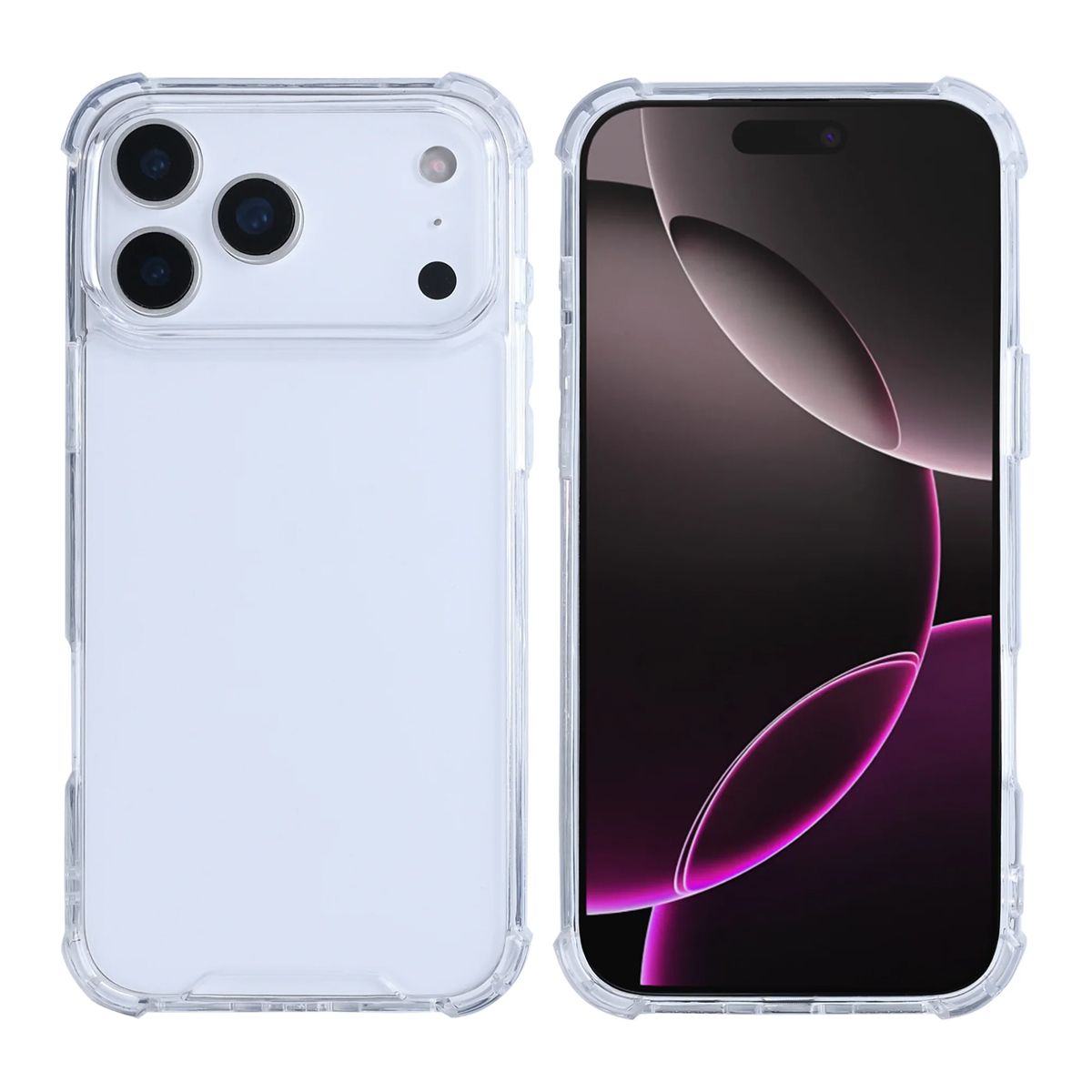 Mobilskal Stöttåligt till iPhone 17 Pro Max - Transparent image 1
