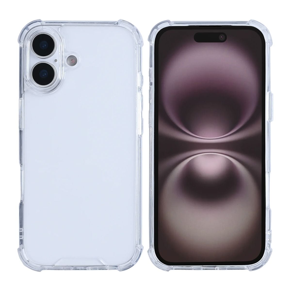 Mobilskal Stöttåligt till iPhone 17 - Transparent image 1