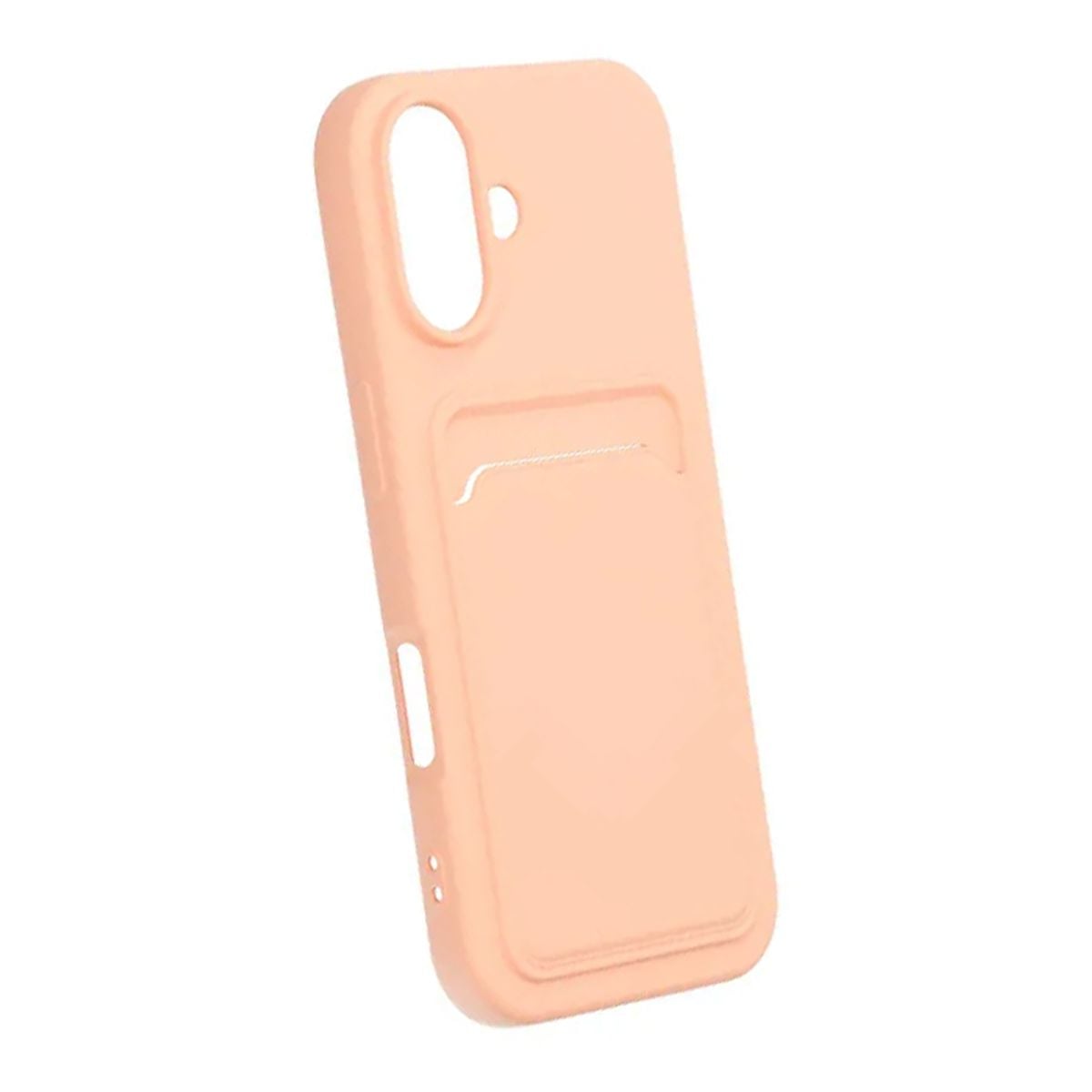 Mobilskal Silikon med Korthållare för iPhone 17 - Rosa image 4