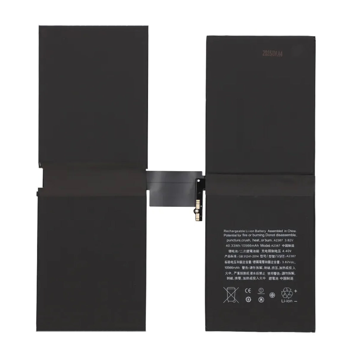 Batteri till iPad Pro 12.9 5e Gen - A2387 image 1