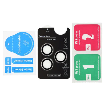 Kameraskydd i härdat glas för iPhone 17 Pro Max - Grå titanium image 3