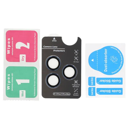 Kameraskydd i härdat glas för iPhone 17 Pro Max - Blå image 3