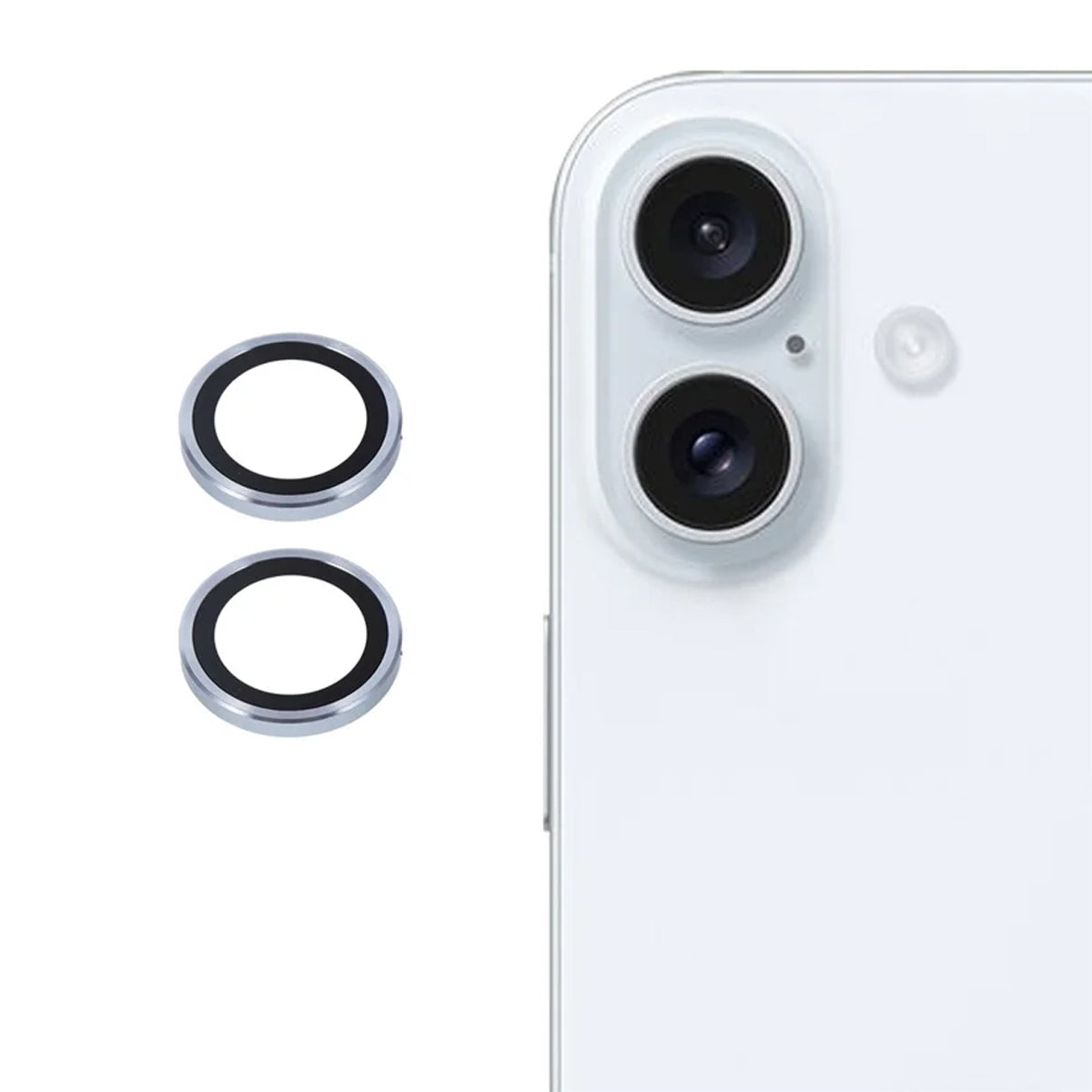 Kameraskydd i härdat glas för iPhone 17 - Blå image 1