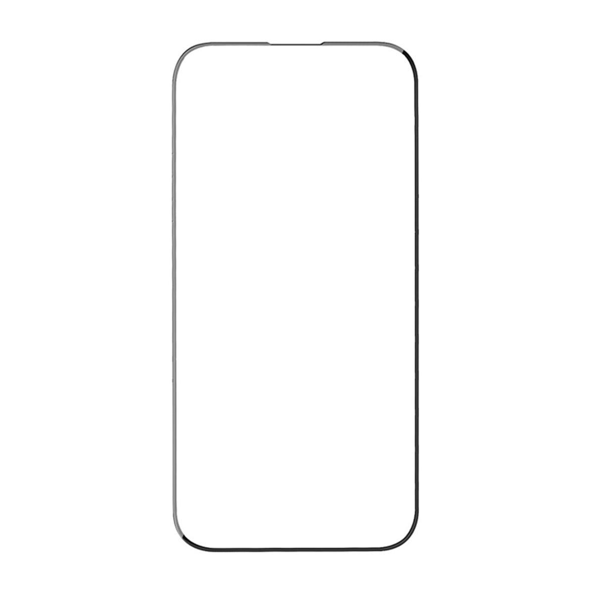 Rvelon Skärmskydd iPhone 14 Pro Max Härdat Glas 2.5D Svart - bulk image 2