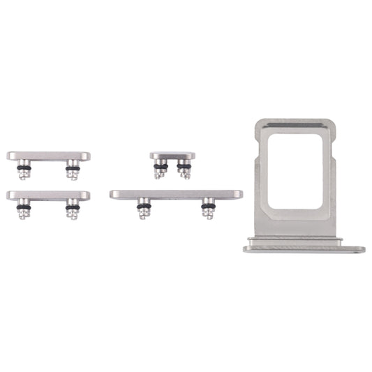 Knappar och Simkorthållare för iPhone 15 Pro/15 Pro Max - Naturlig Titan image 1