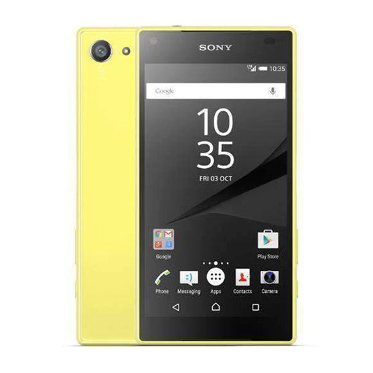 Begagnad Sony Xperia Z5 Compact 32GB Gul - Mycket bra skick image 1