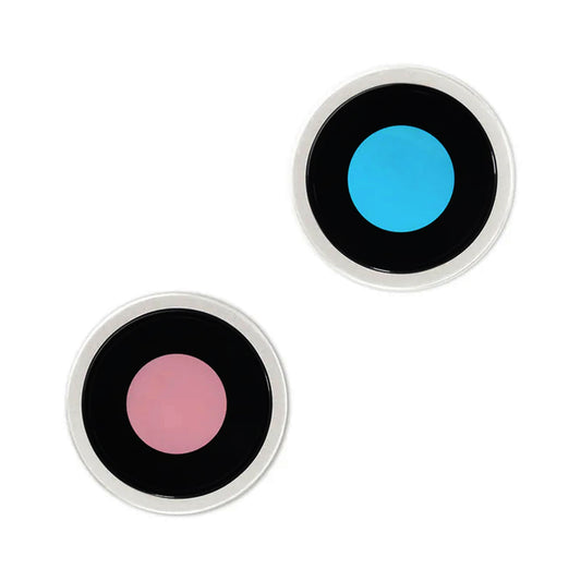 Kameralins med metallram iPhone 15/15 Plus - Gul image 1