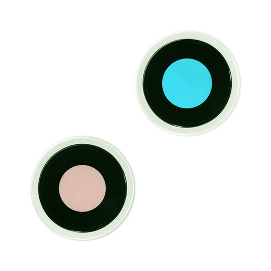 Kameralins med metallram iPhone 15/15 Plus - Grön image 1