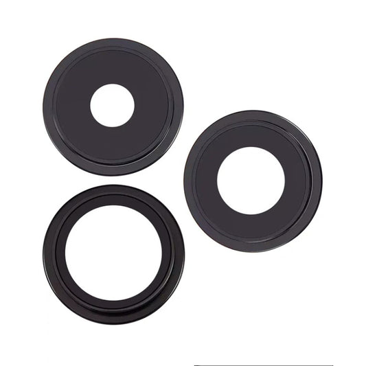 Kameralins med metallram iPhone 15 Pro - Svart image 1