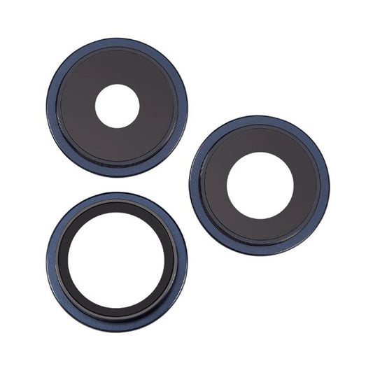 Kameralins med metallram iPhone 15 Pro - Blå image 1