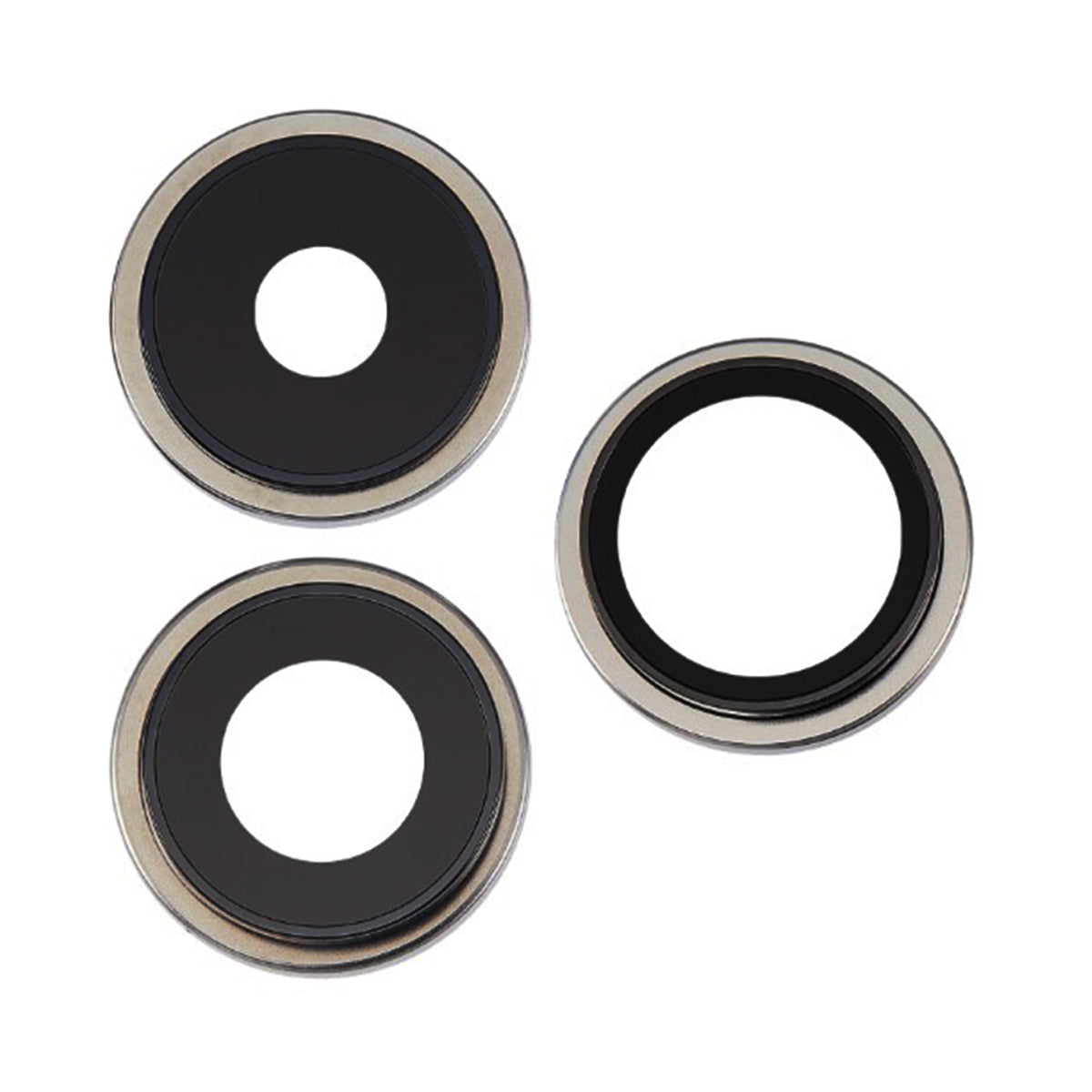 Kameralins med metallram iPhone 15 Pro - Naturlig Titan image 1