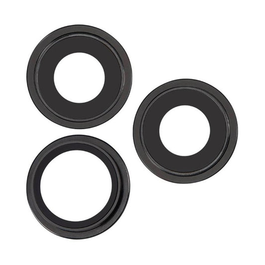 Kameralins med metallram iPhone 15 Pro Max - Svart image 1