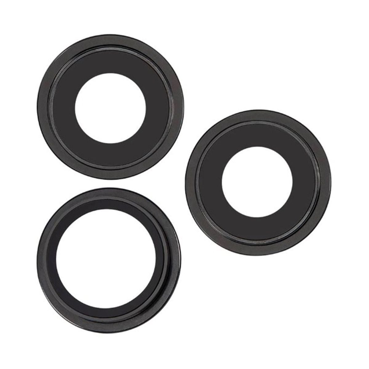Kameralins med metallram iPhone 15 Pro Max - Svart image 1