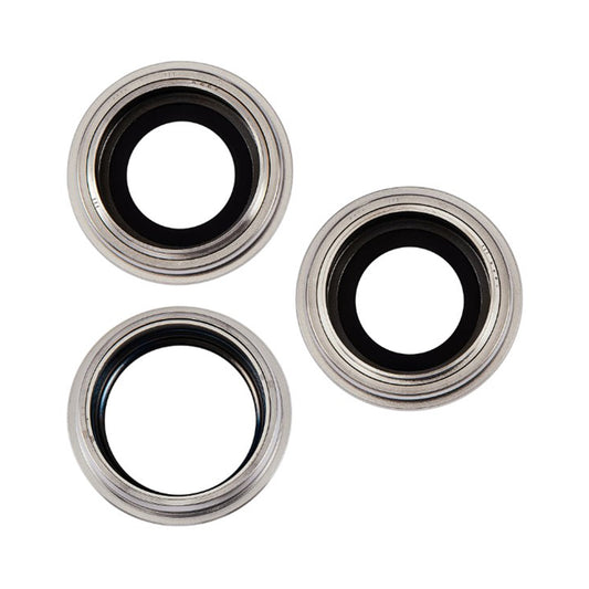 Kameralins med metallram iPhone 15 Pro Max - Vit image 2