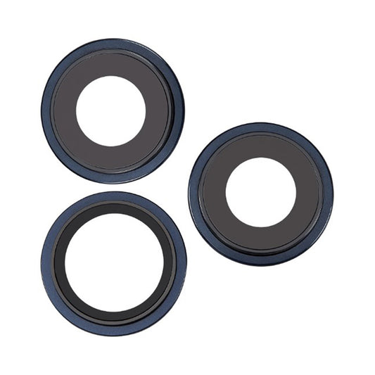 Kameralins med metallram iPhone 15 Pro Max - Blå image 1