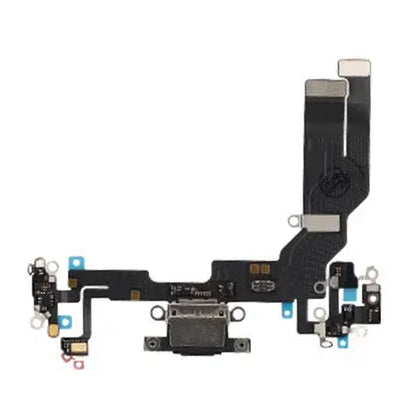 iPhone 16e Laddkontakt med Flexkabel - Svart image 2