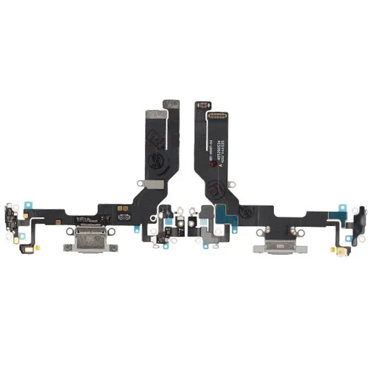 iPhone 16e Laddkontakt med Flexkabel - Vit image 1