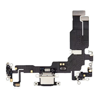 Laddkontakt med Flexkabel till iPhone 15 Plus - Svart image 1