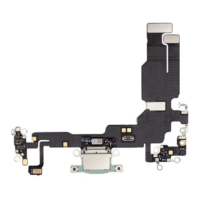 Laddkontakt med Flexkabel till iPhone 15 Plus - Grön image 1