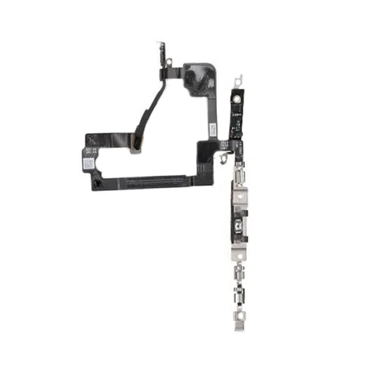 Volymknappar med muteknapp Flexkabel till iPhone 15 image 2