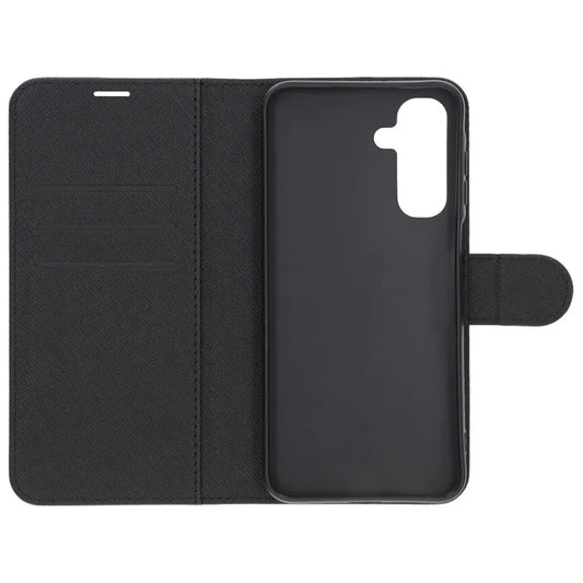 Plånboksfodral med stativ till Samsung Galaxy A17 - Svart image 2