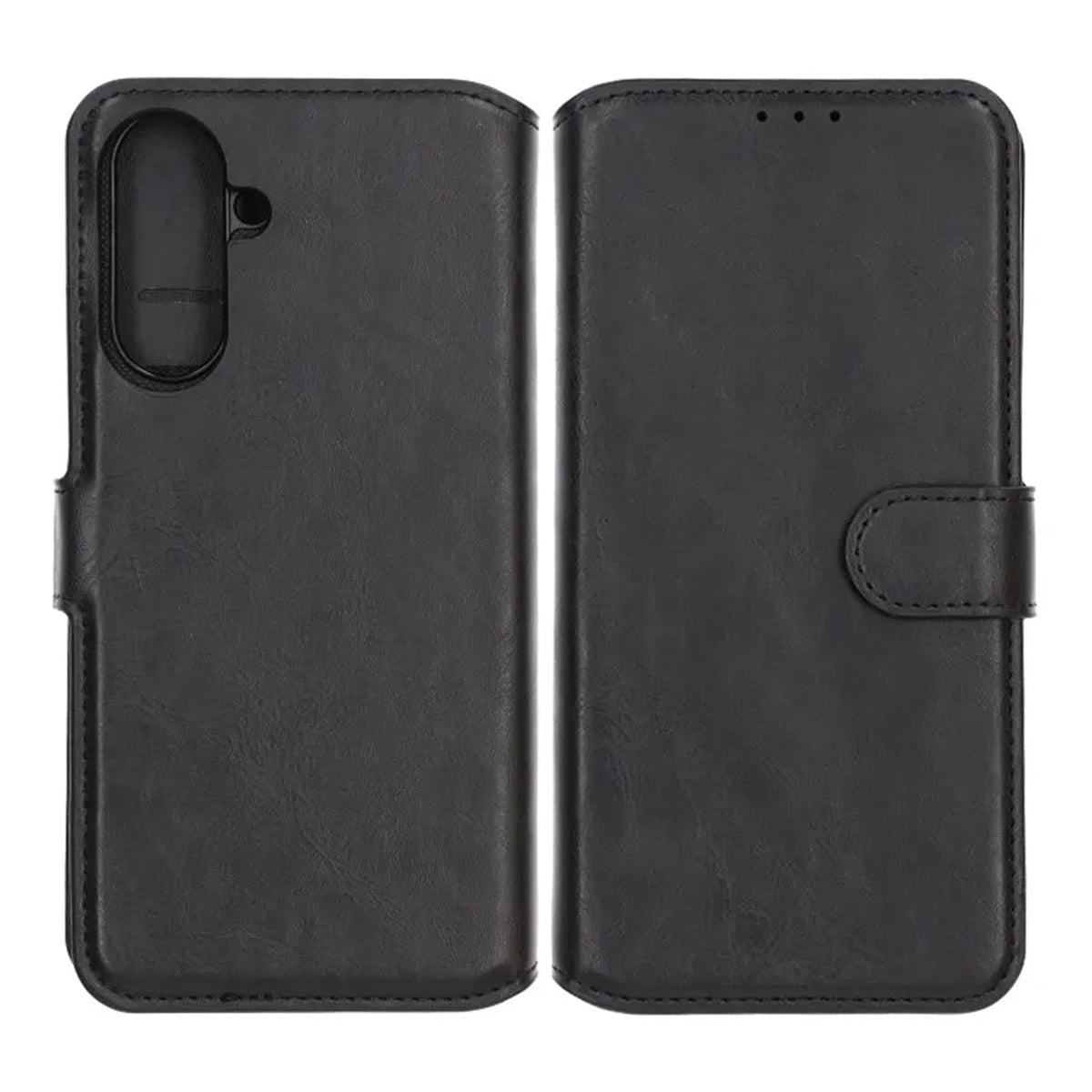 Rvelon Plånboksfodral Magnet för Samsung A17 - Svart image 1