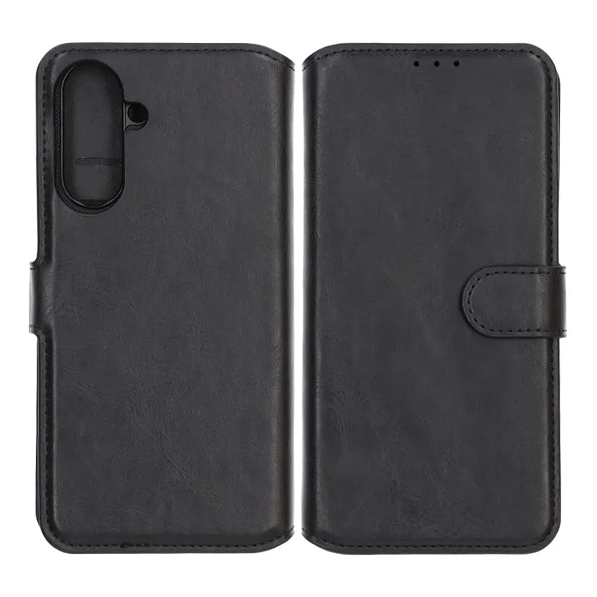 Rvelon Plånboksfodral Magnet för Samsung A17 - Svart image 1