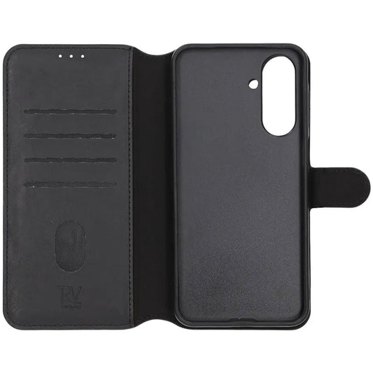 Rvelon Plånboksfodral Magnet för Samsung A17 - Svart image 2