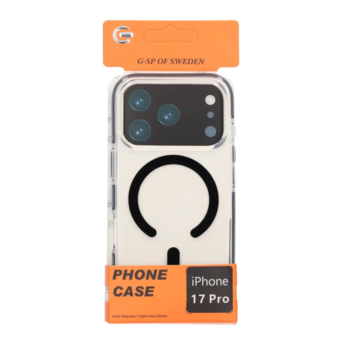 Mobilskal Magnet Dubbelskydd för iPhone 17 Pro - Svart image 4