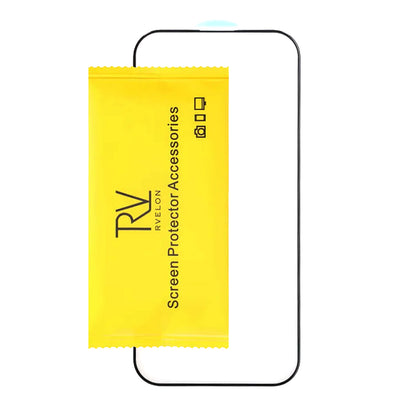 Skärmskydd härdat glas iPhone Air med Aluminium ram - miljö image 3