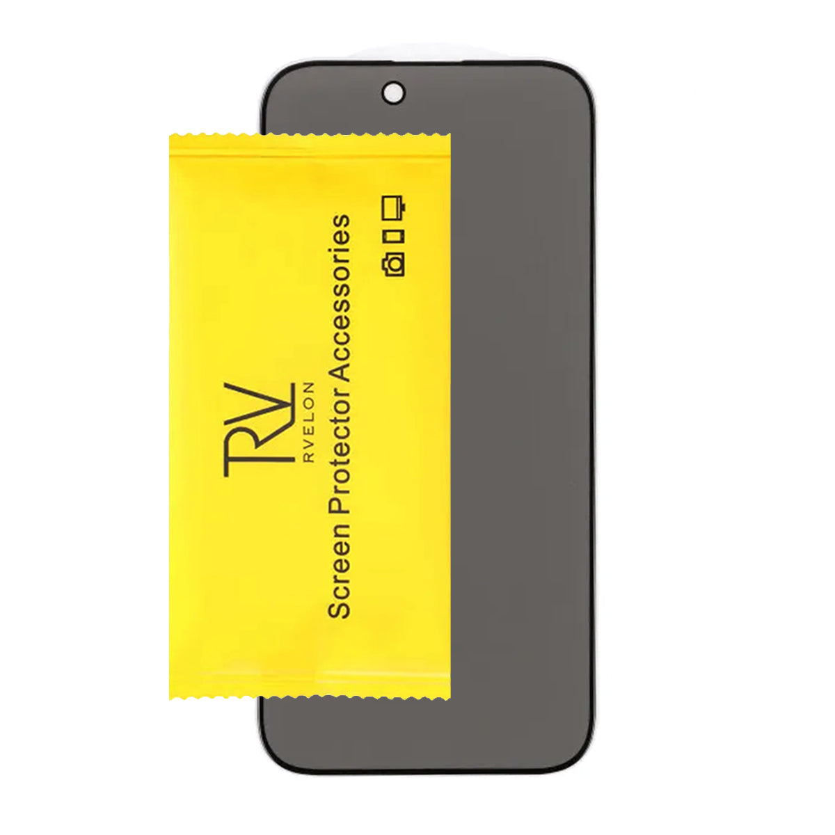 Skärmskydd iPhone Air Heltäckande Privacy Härdat Glas image 3