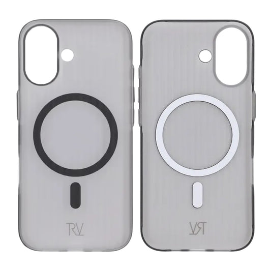 Rvelon Mobilskal Korrugerad Magsafe för iPhone 17 - Grå image 1