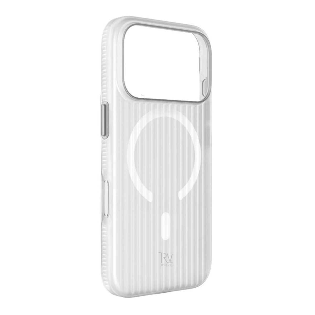 Rvelon Mobilskal Korrugerad Magsafe för iPhone 17 Pro - Vit image 2